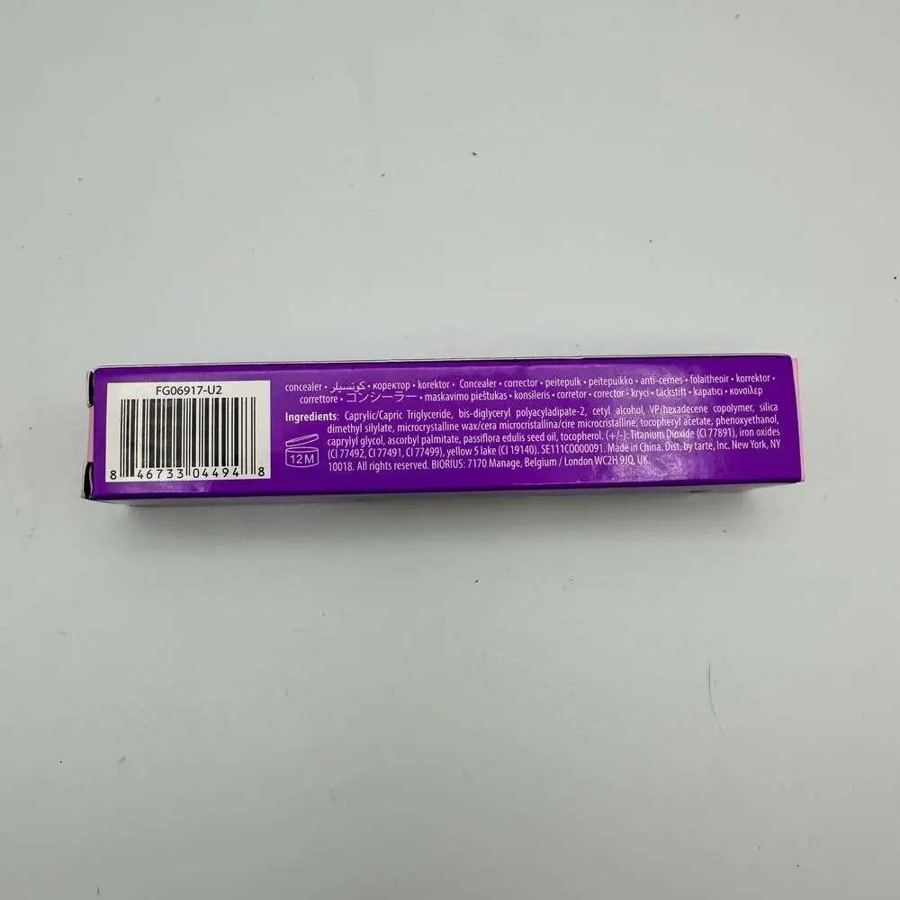 Tarte Creaseless Color Corrector Concealer Rich 56N .225 oz NIB